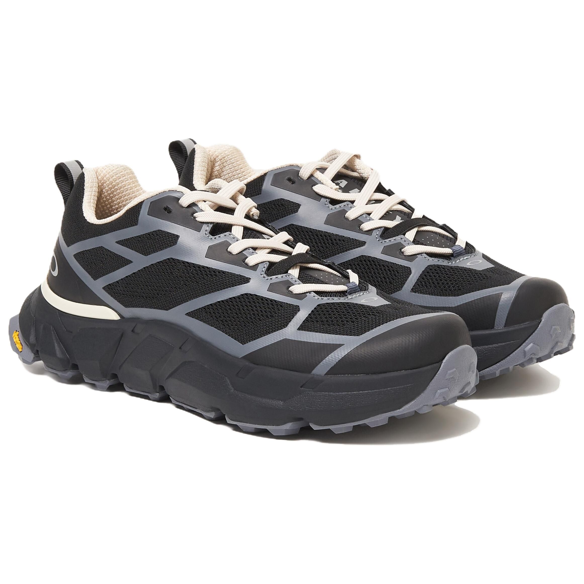 【代購】Oakley Light Breathe Cushioning And Breathable Low top Casual Shoes Men's Black Gray FOF100588-012