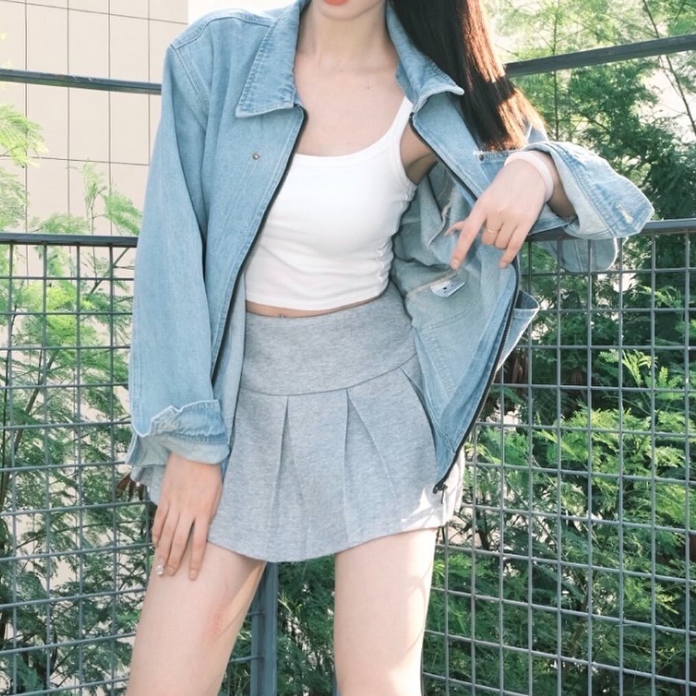 陳冠希 Clot INNERSECT 三生萬物 FOG ESSENTIAL 底特律工裝 水洗 多口袋牛仔外套 男女同款 INN24FWTJK128