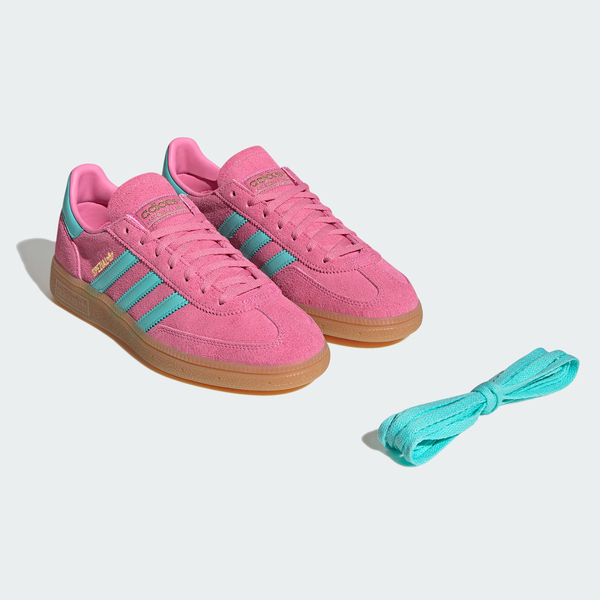 Adidas Handball Spezial W JS4083 女 休閒鞋 德訓鞋 復古 麂皮 舒適 粉紅 藍
