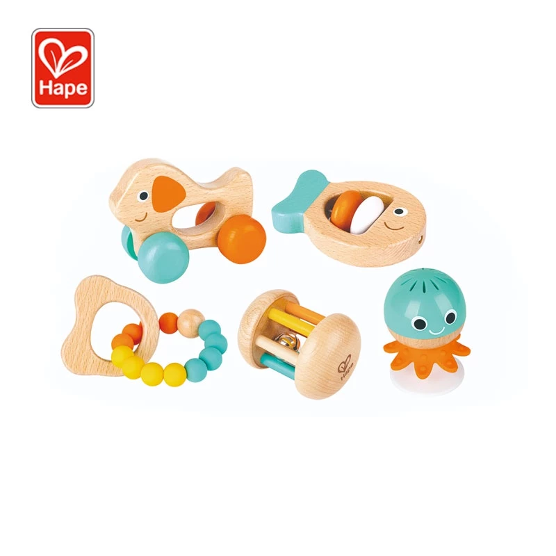 Hape Infant Toy 5 Gift Set, E0125