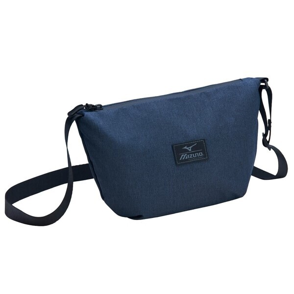 Mizuno 美津濃 D3TDC50714 水餃包 側背包 肩背 斜背 深藍