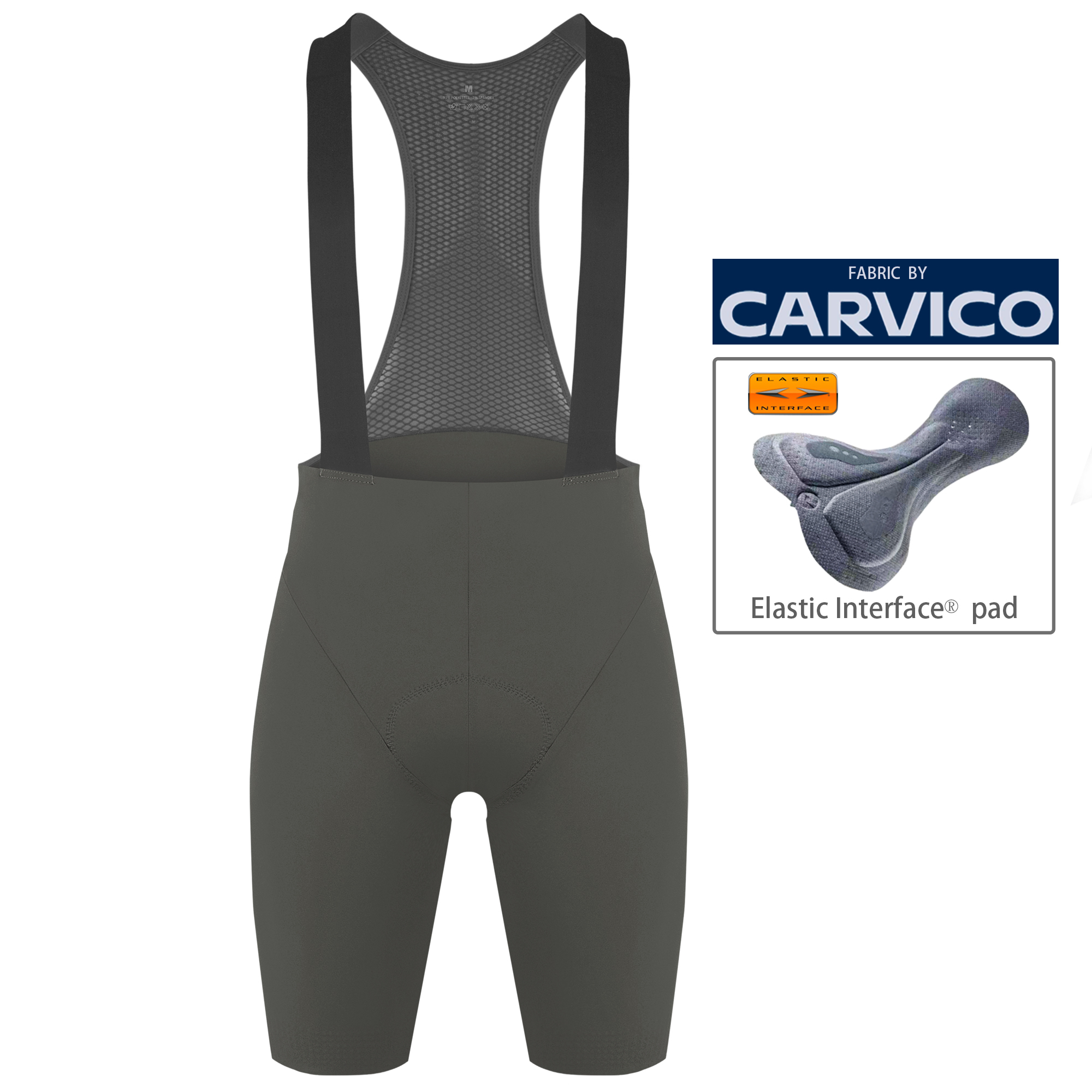 男款空力吊帶短褲 世代 速 卡其灰