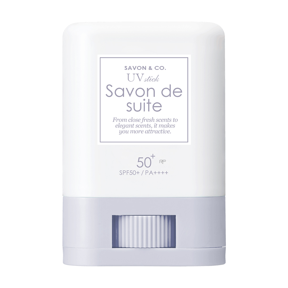 SAVON & CO. 紫色花梨 絲滑白雪防曬棒15g