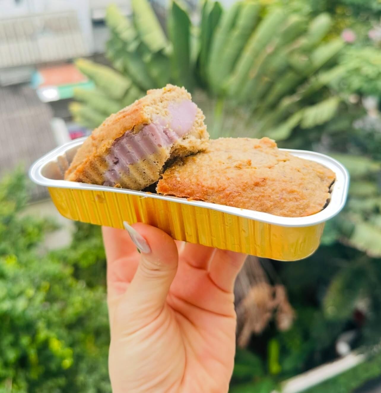 [TL06] [-18°C] 泰國 KM 無糖高蛋白香蕉蛋糕