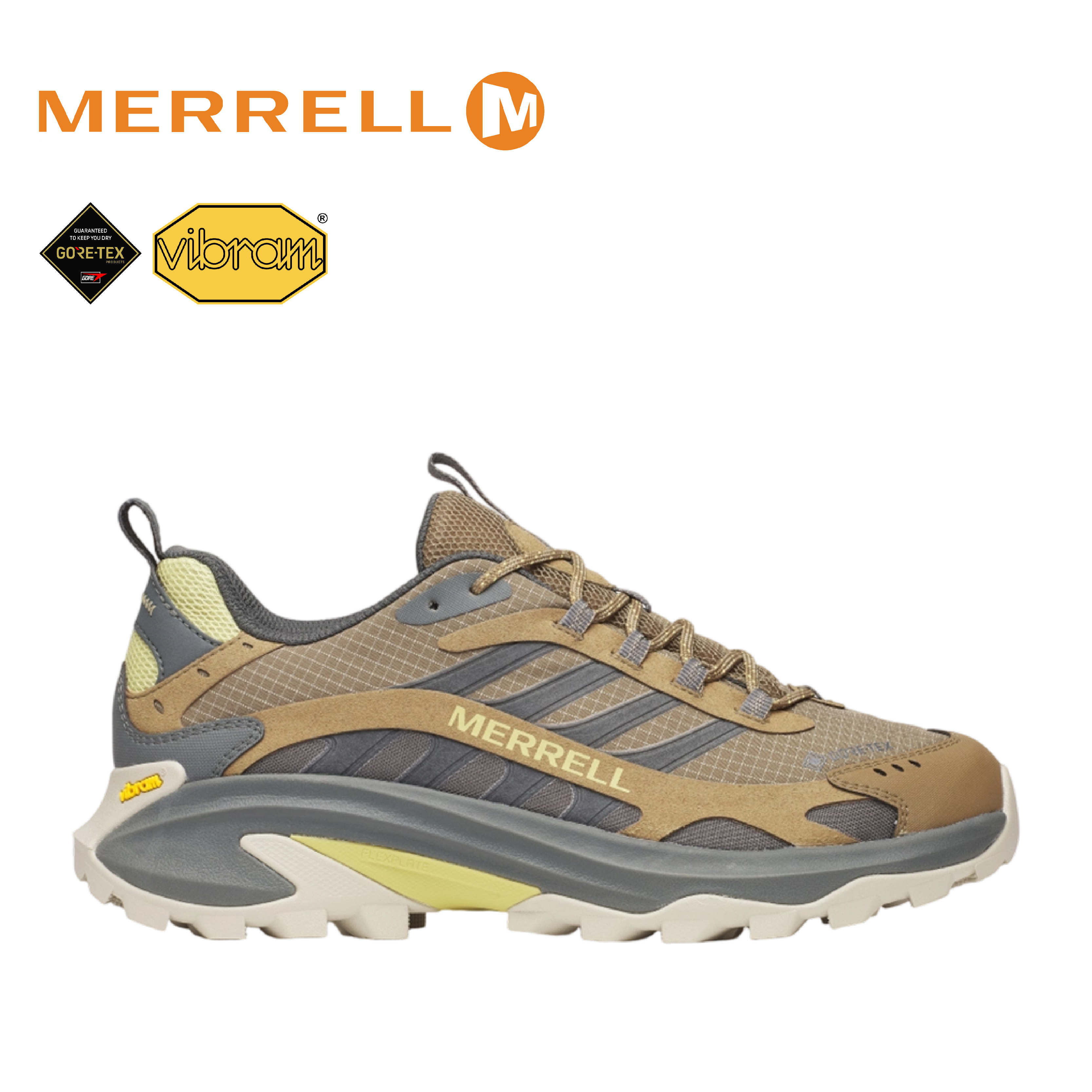 MERRELL 美國 MOAB SPEED 2 GTX 男款 (棕綠色) 33ML038325
