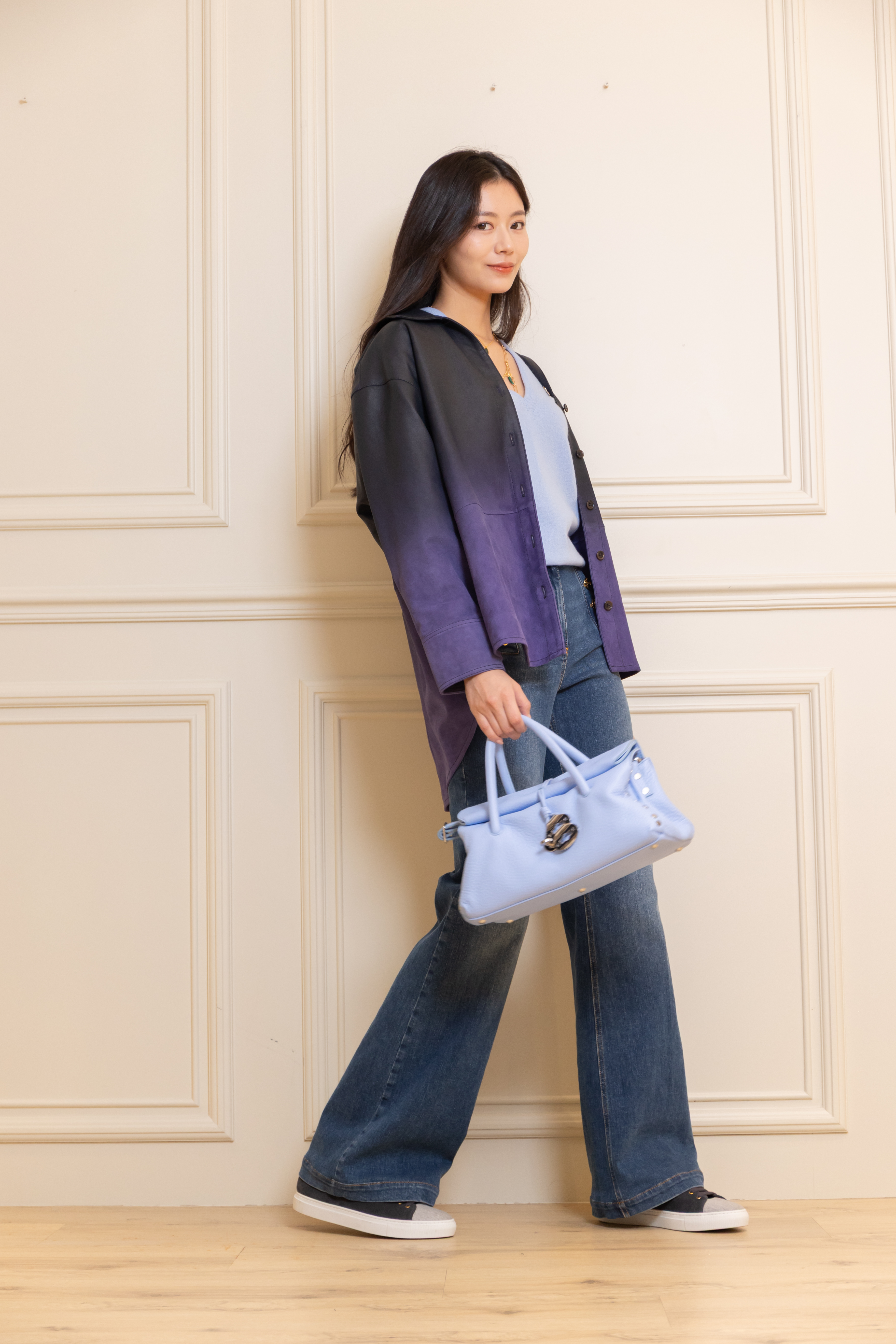 ARMA 漸層麂皮襯衫