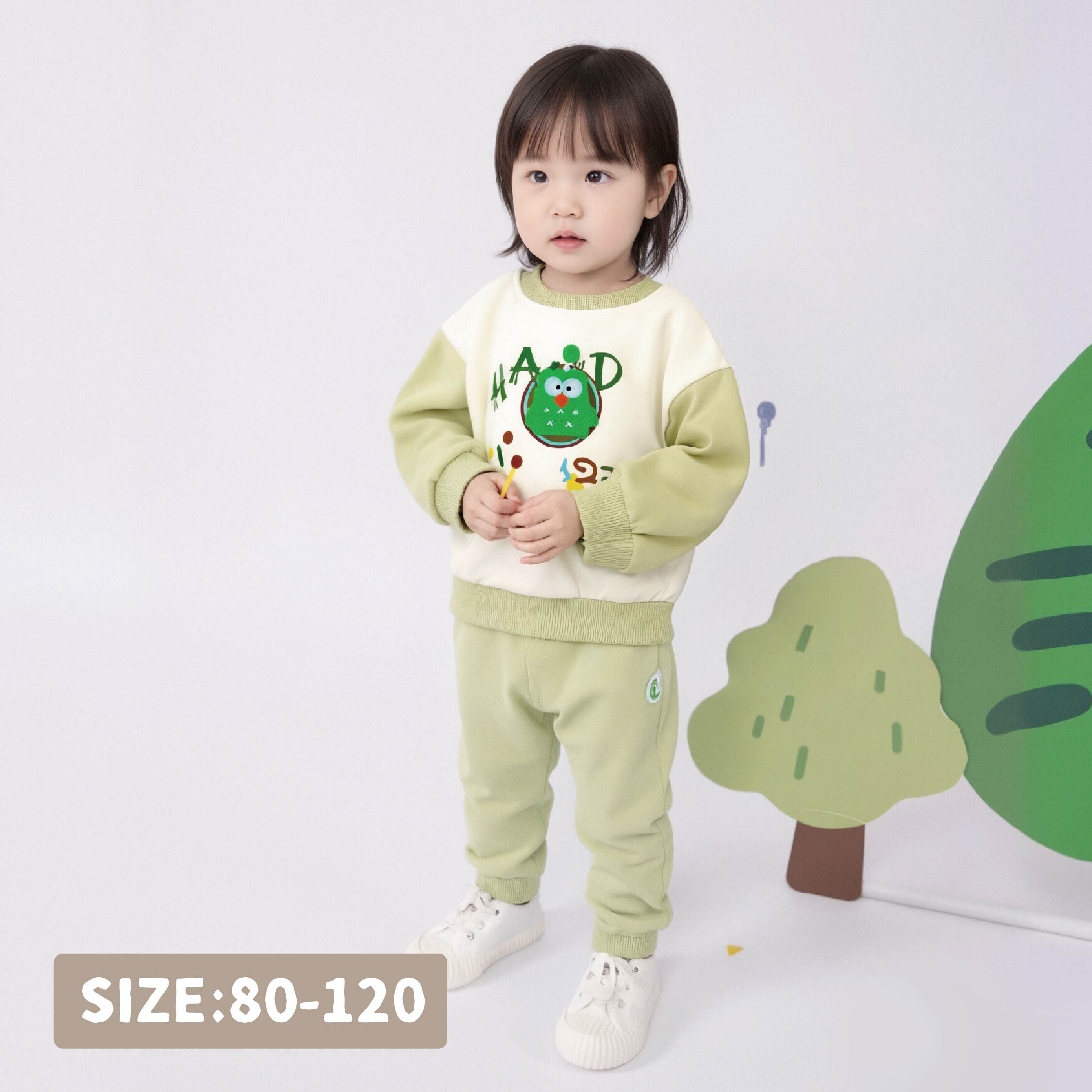 【H35787】逗趣編織小動物舒適上衣