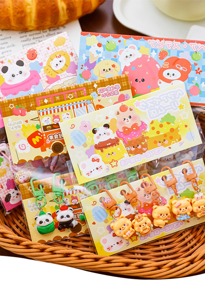 可愛鑰匙圈套組(5個裝) A2816