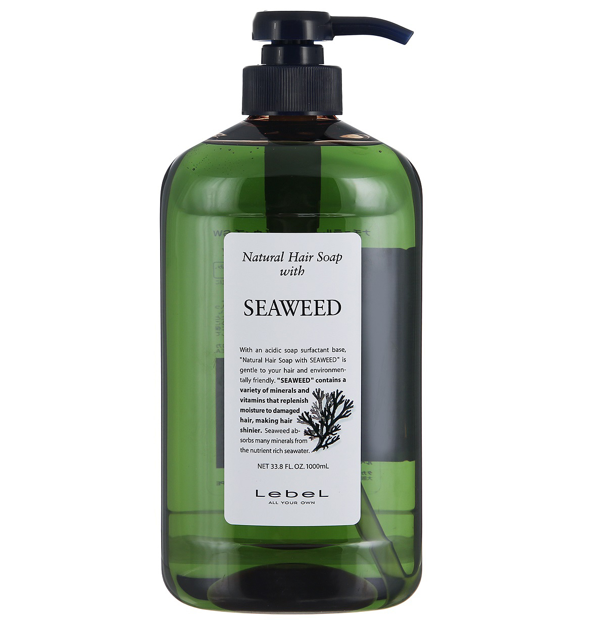 Lebel Seaweed Shampoo 1000ml 海藻洗髮露