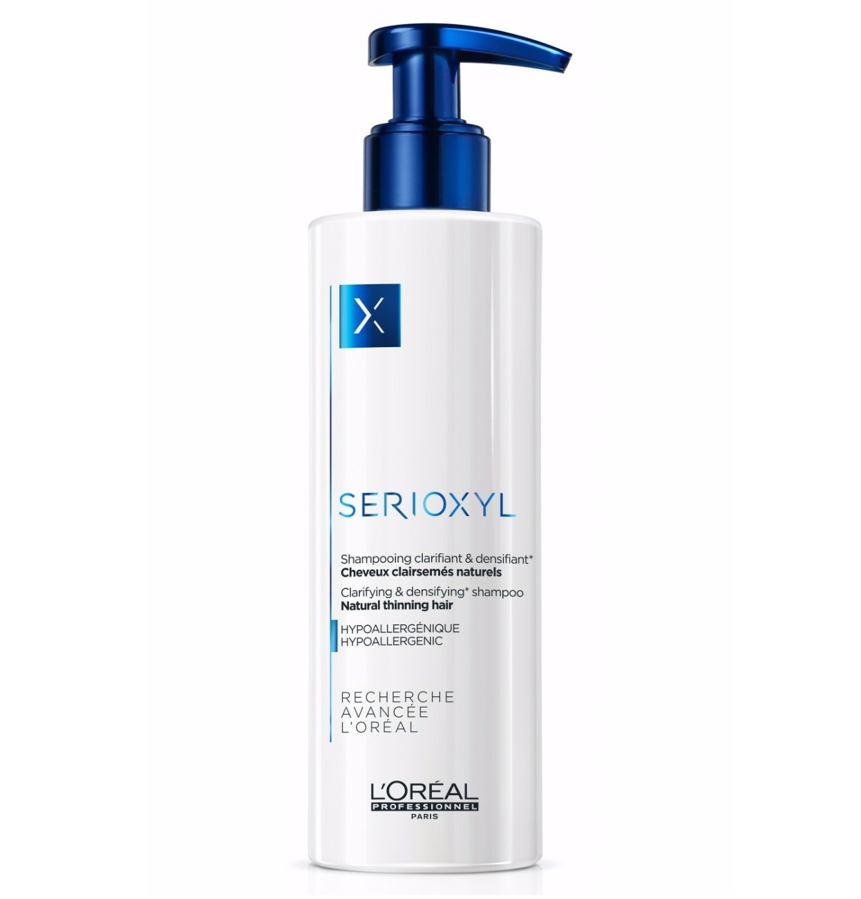 L’Oréal Professionnel Serioxyl Clarifying&Densifying Shampoo250ml Natural Thinning萊莉雅淨化豐盈洗髮水