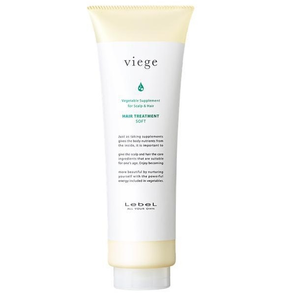 Lebel Viege Hair Treatment Soft 240ml 蔬果精華柔軟修護露