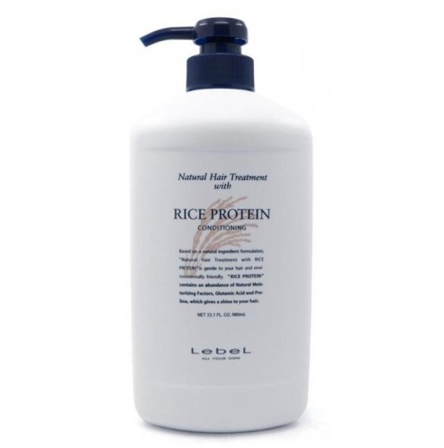 Lebel Natural Hair Treatment with Rice Protein 980ml 白米修護素