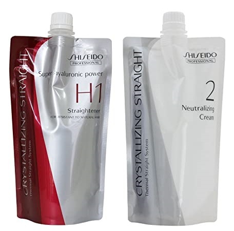 Shiseido Crystallizing Straight H1+2 Cream 400g 資生堂新水質感Ⅱ直髮燙(抗拒性髮質)