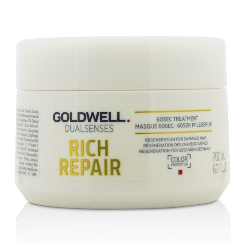 Goldwell Dualsenses Rich Repair 60SEC Treatment 200ml 歌薇60秒特效修護髮膜