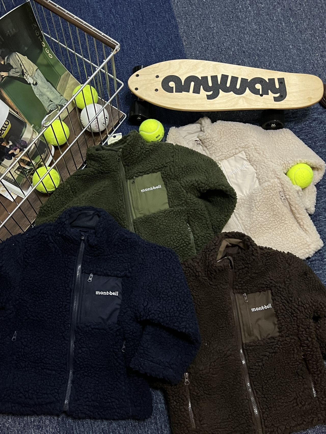 𝐌𝐨𝐧𝐭𝐛𝐞𝐥𝐥 立領羔羊毛外套 現貨