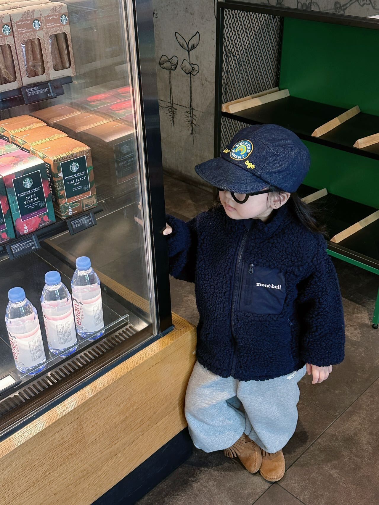 𝐌𝐨𝐧𝐭𝐛𝐞𝐥𝐥 立領羔羊毛外套 現貨