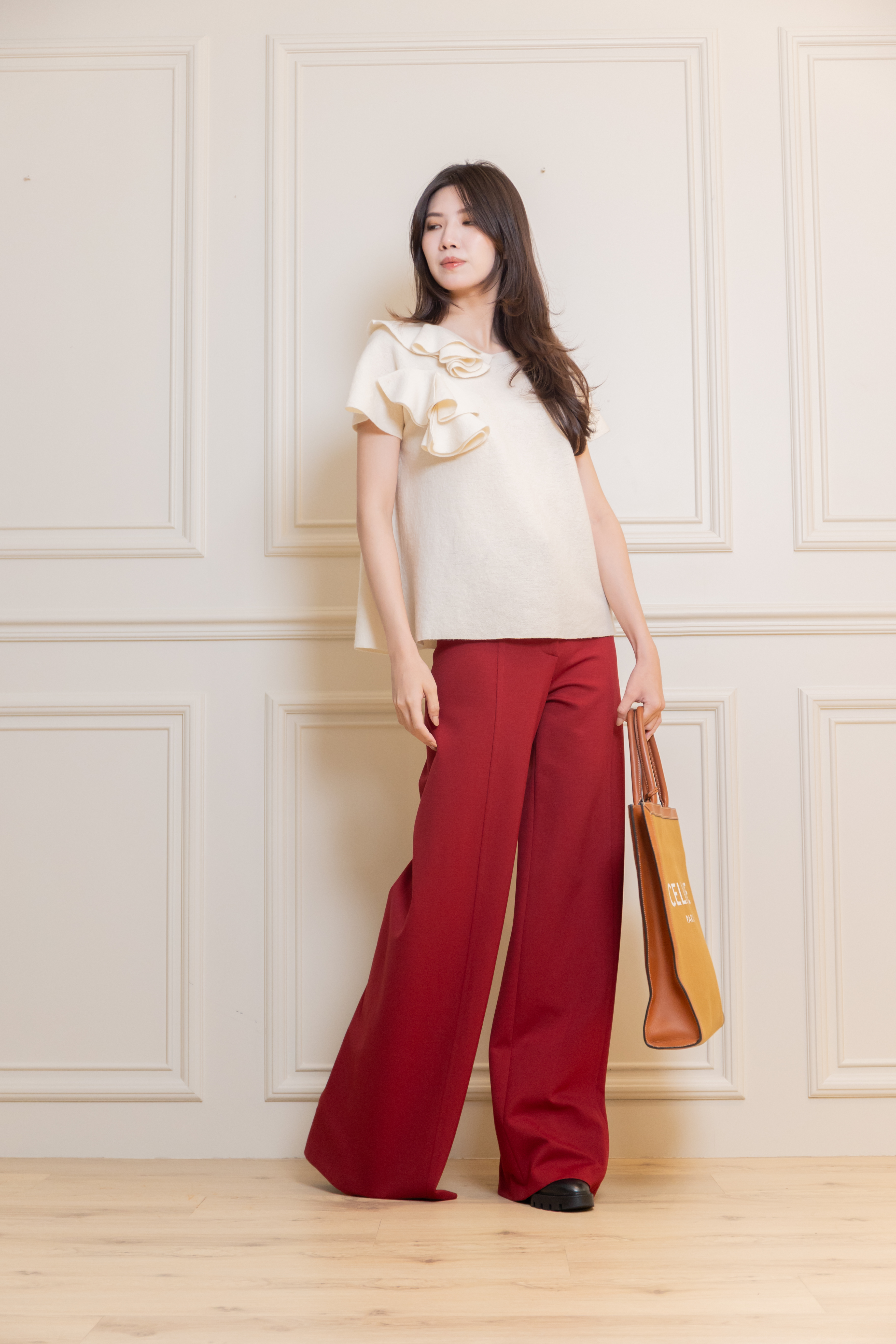 LIVIANA CONTI 寬褲(紅)