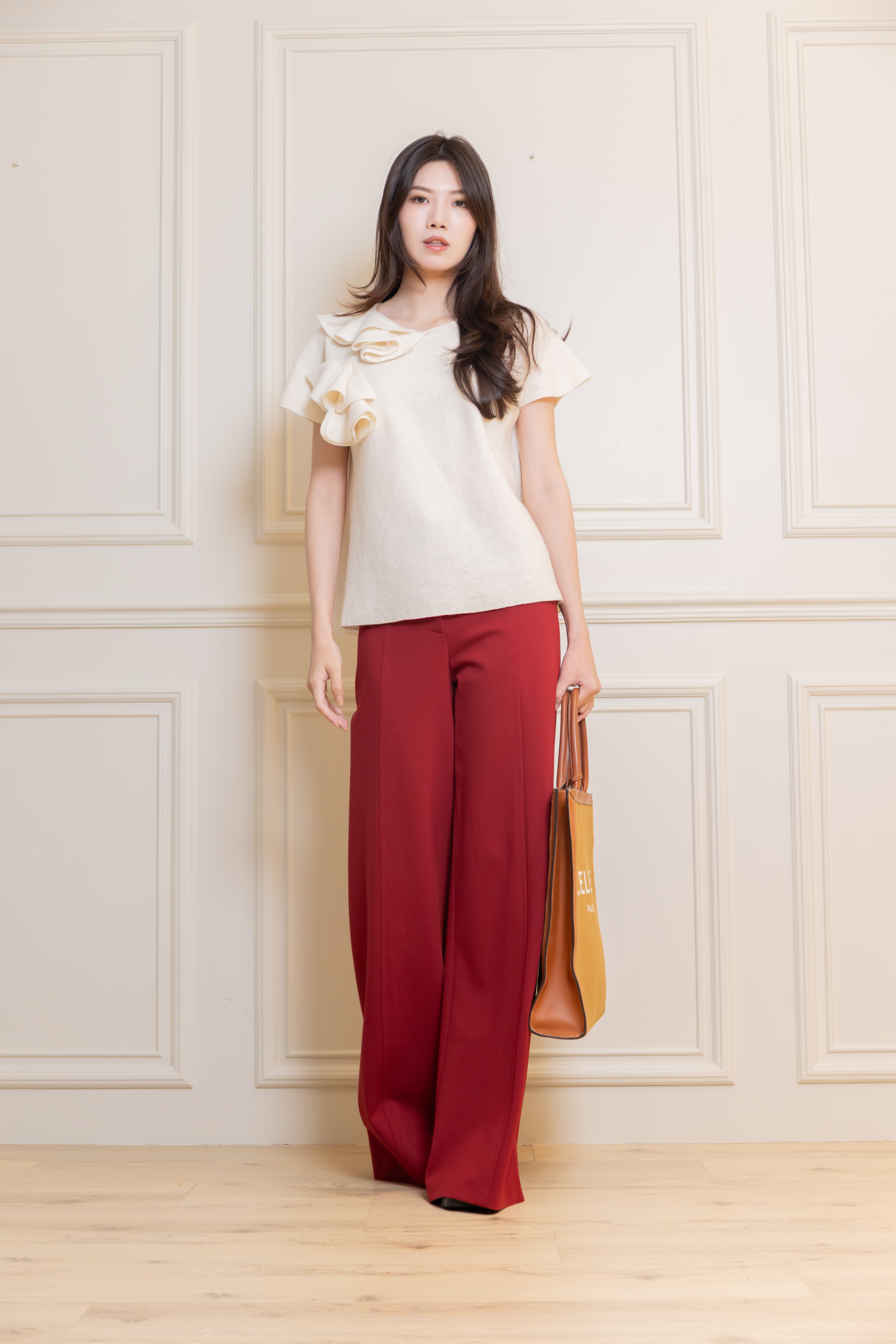 LIVIANA CONTI 寬褲(紅)