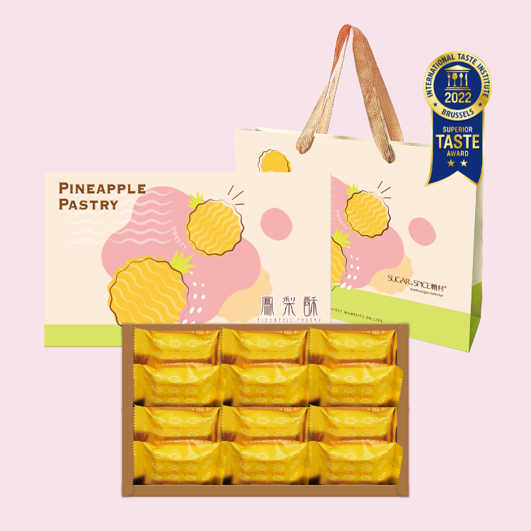 芝士鳳梨酥12入禮盒 PN-02 - 糖村