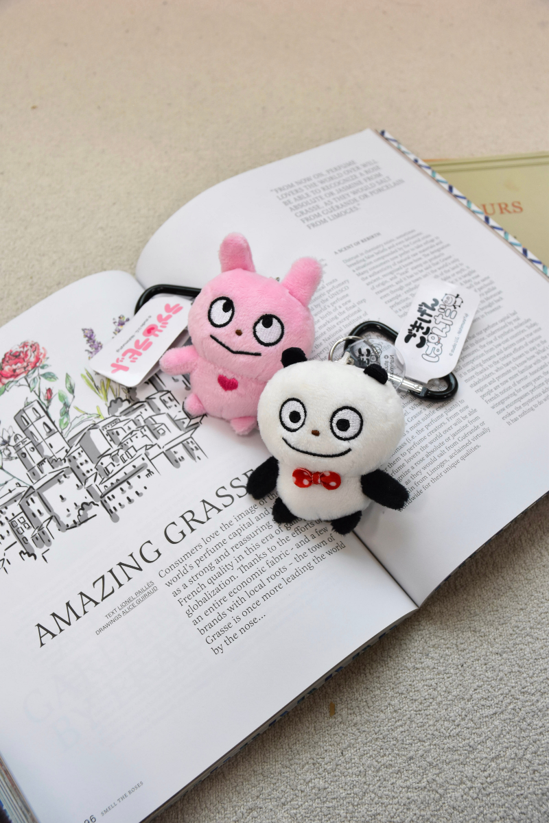 【 限量現貨 】西村裕二 熊貓 兔兔款 登山扣吊飾 日本