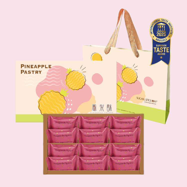 經典鳳梨酥12入禮盒 PN-01 - 糖村