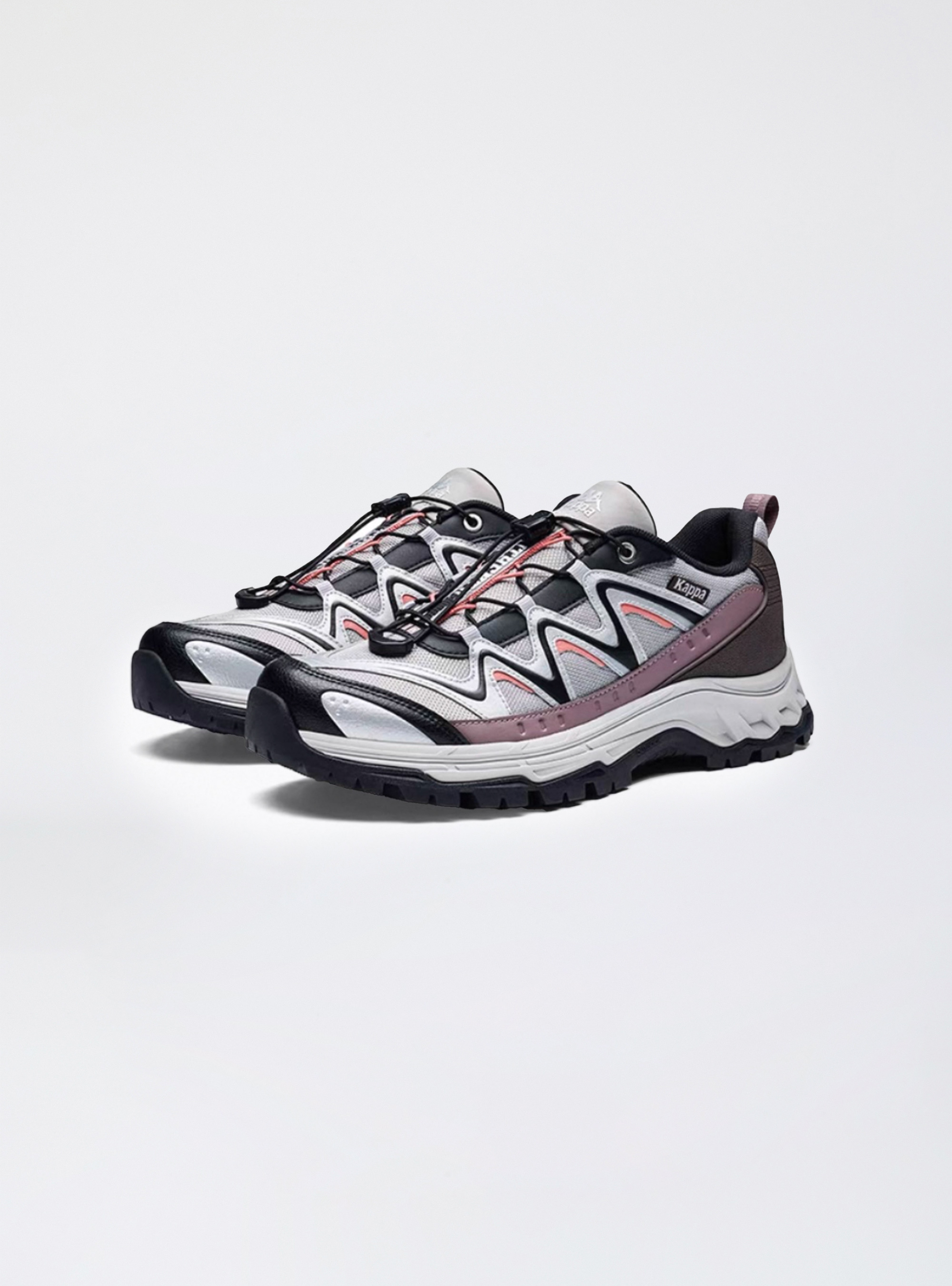 山系機能運動跑鞋 (灰紫）