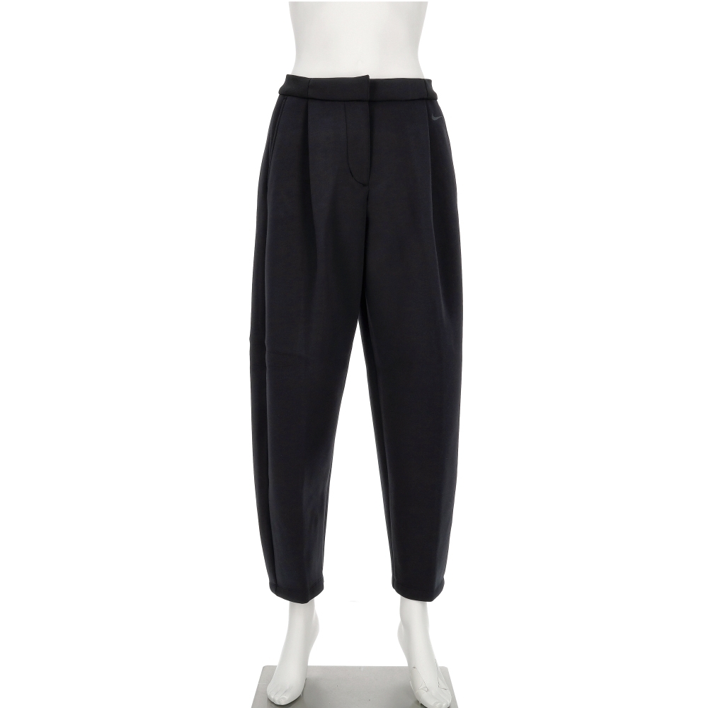 Nike Mod Flc Pant 女款 黑色 中腰 寬鬆 拉鍊 按扣 休閒 長褲 HV1965-010