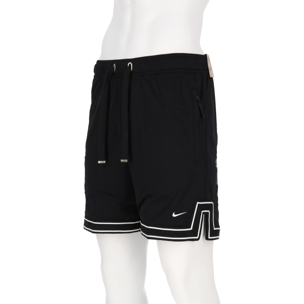 Nike 8In Short 男款 黑色 8吋 LBJ 印花 抽繩 球褲 運動 休閒 短褲 HV3395010