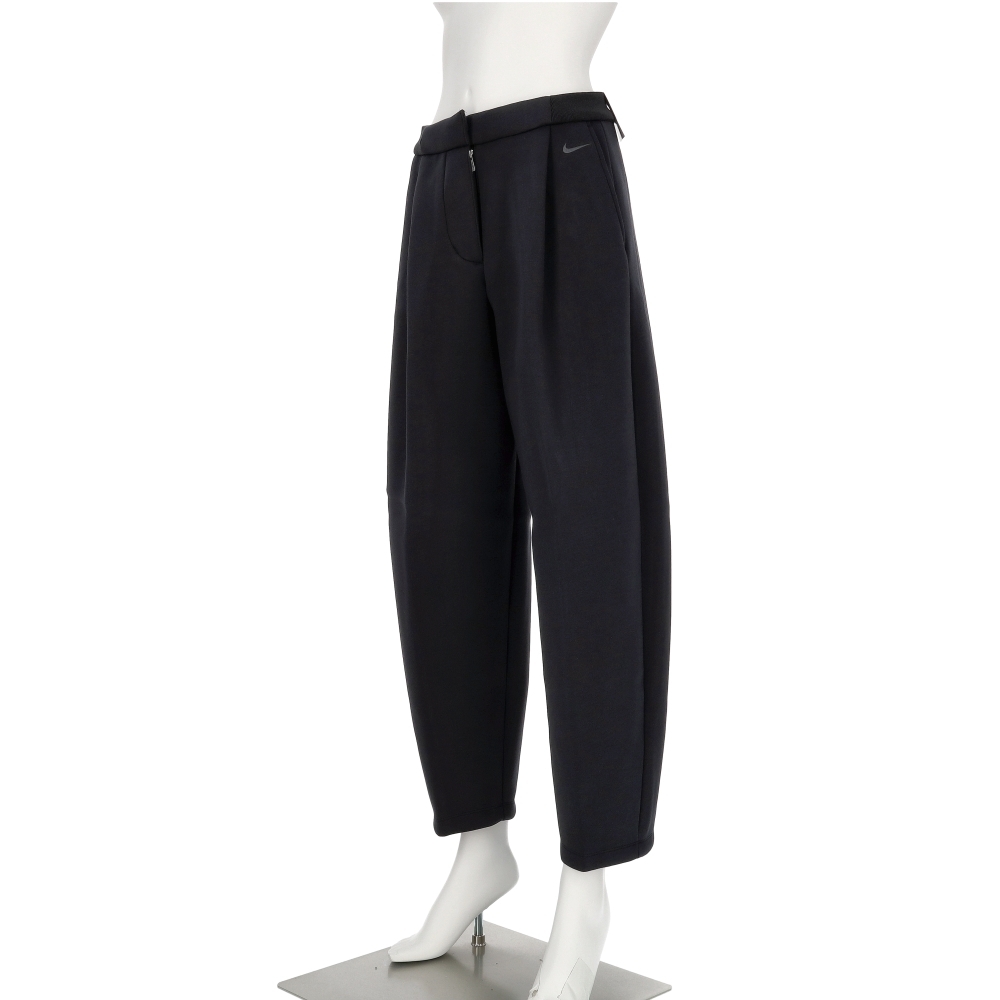 Nike Mod Flc Pant 女款 黑色 中腰 寬鬆 拉鍊 按扣 休閒 長褲 HV1965-010