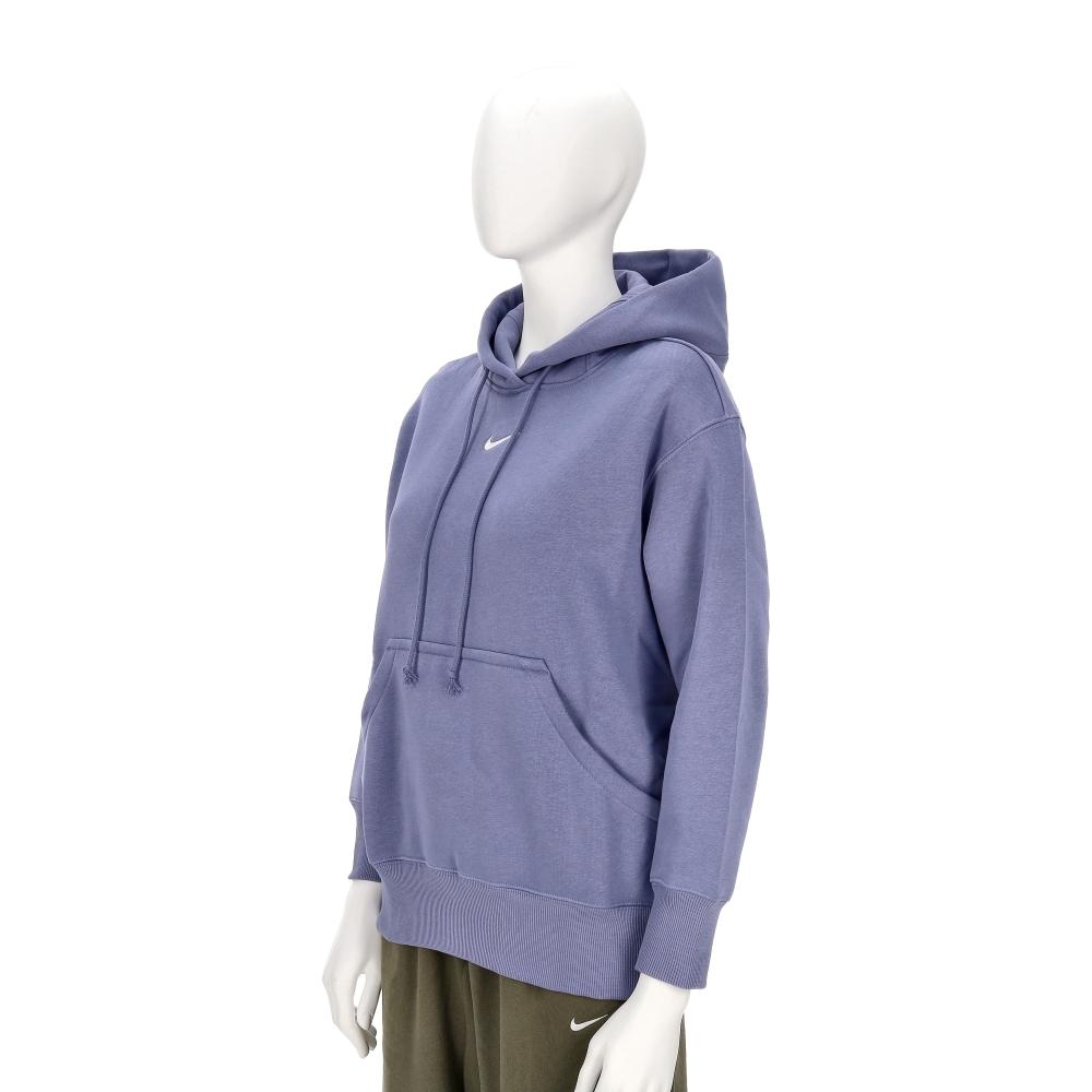 Nike Phnx Flc Os Po Hoodie 女款 紫色 寬鬆 刷毛 連帽 帽T 長袖 DQ5861-499