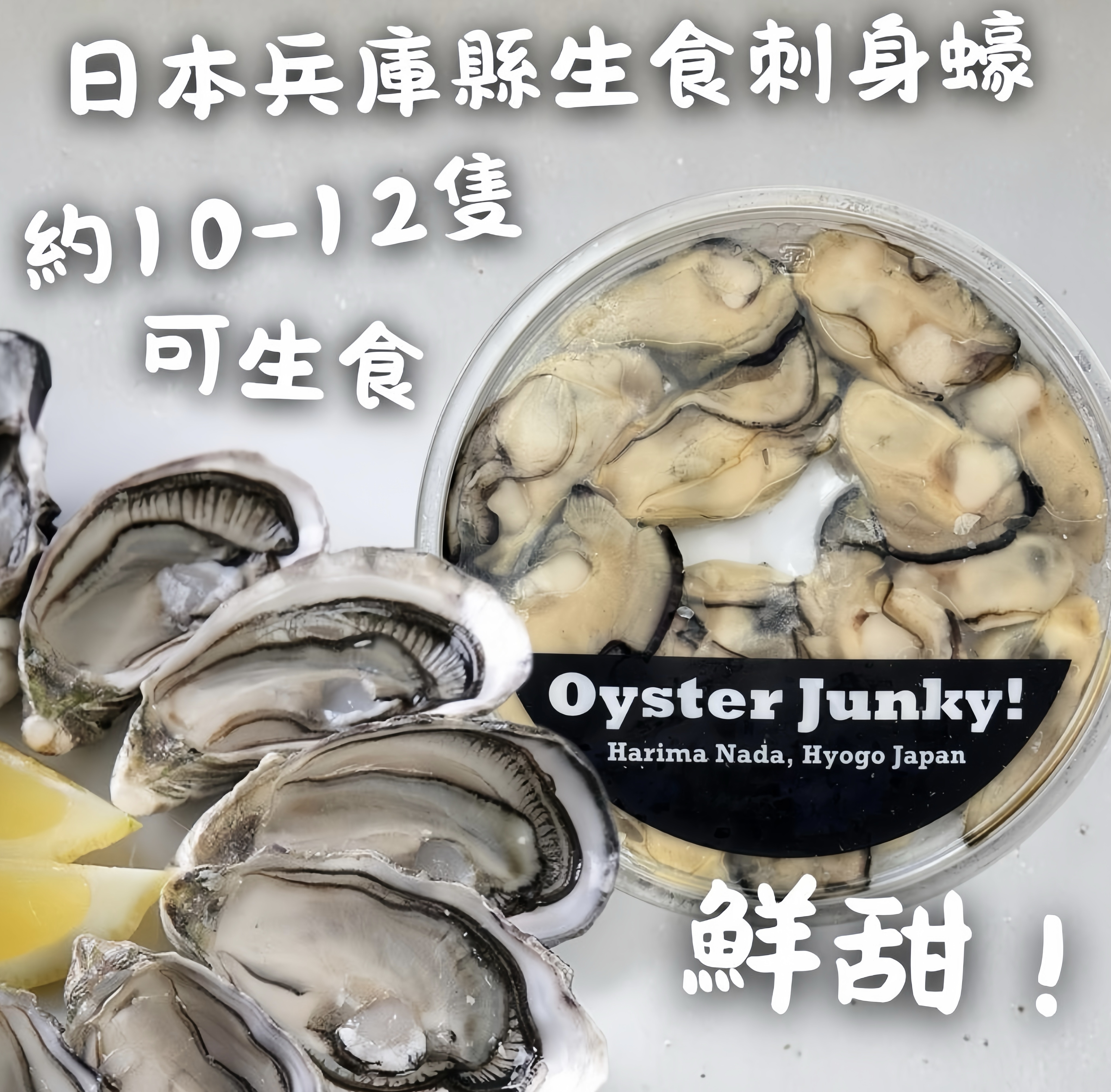 日本兵庫縣刺身蠔