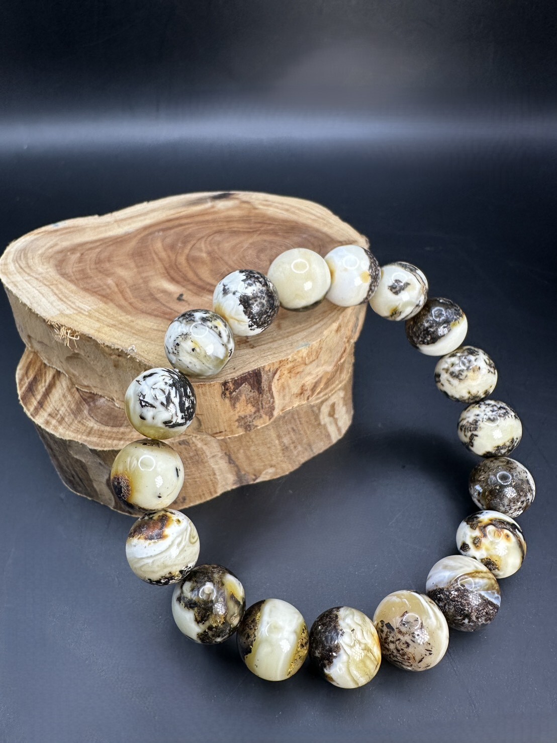 天然蜜蠟藥珀手鍊 [A]