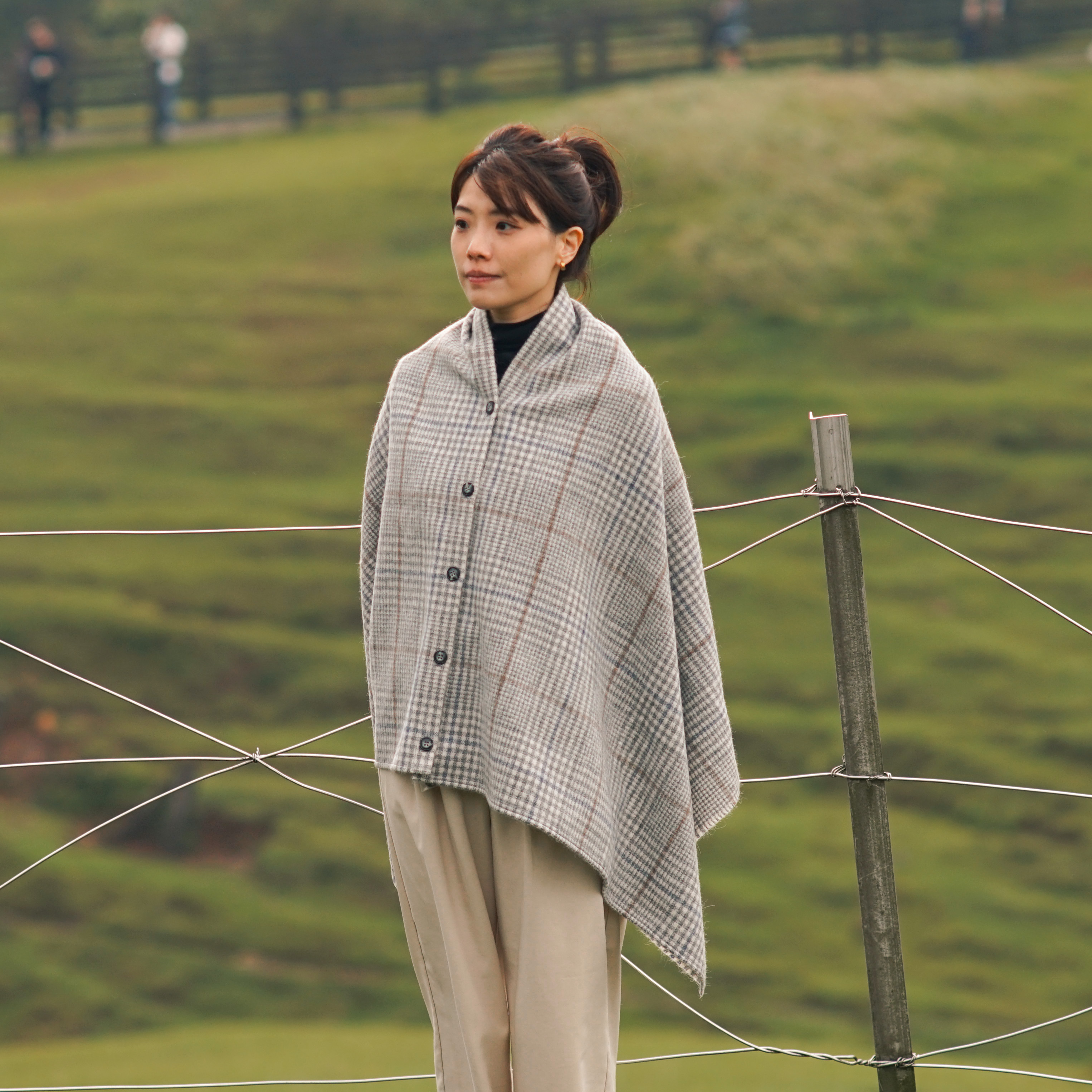 安地斯羊駝斗篷｜Baby alpaca – 隙間｜秘魯