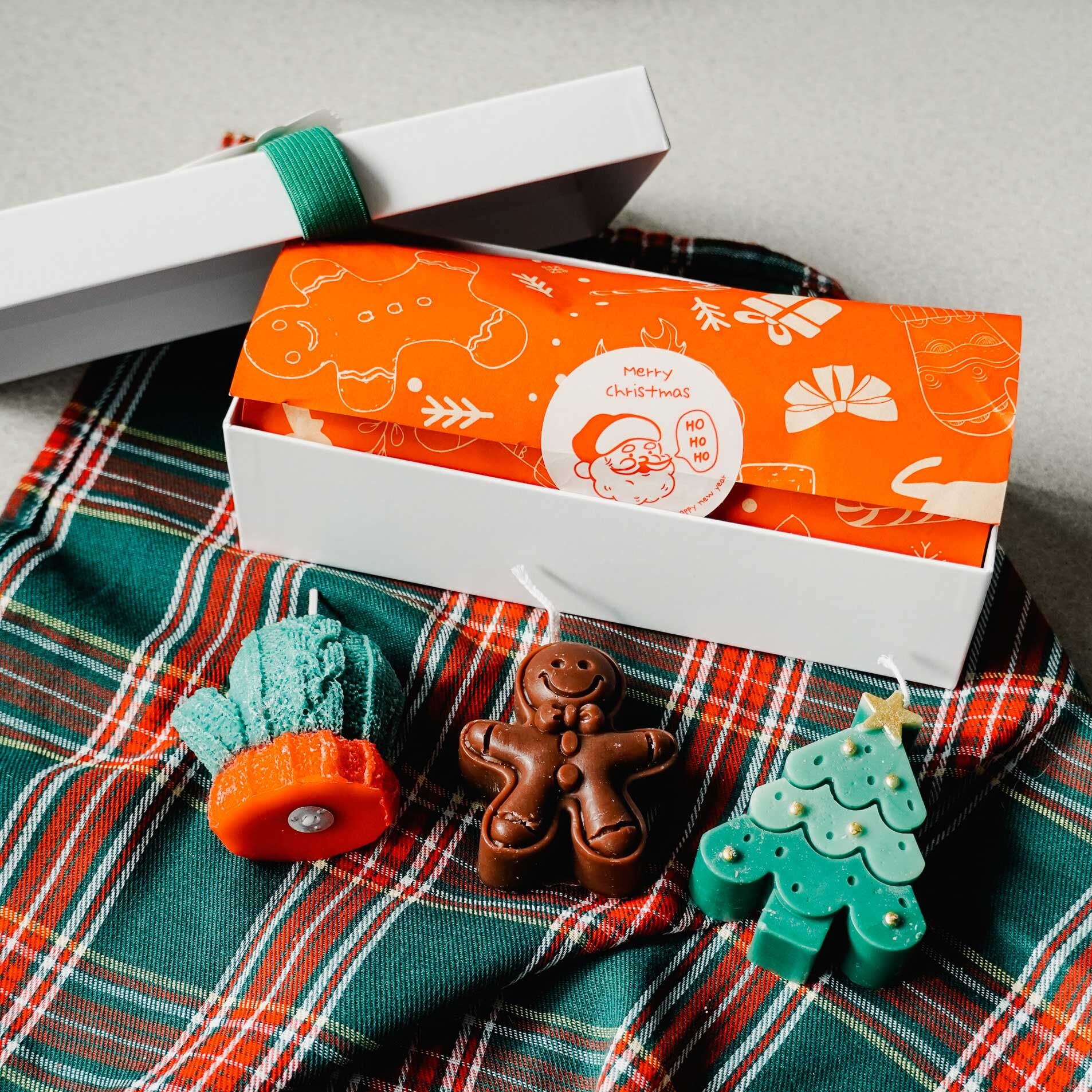 聖誕香薰蠟燭禮盒 共兩款