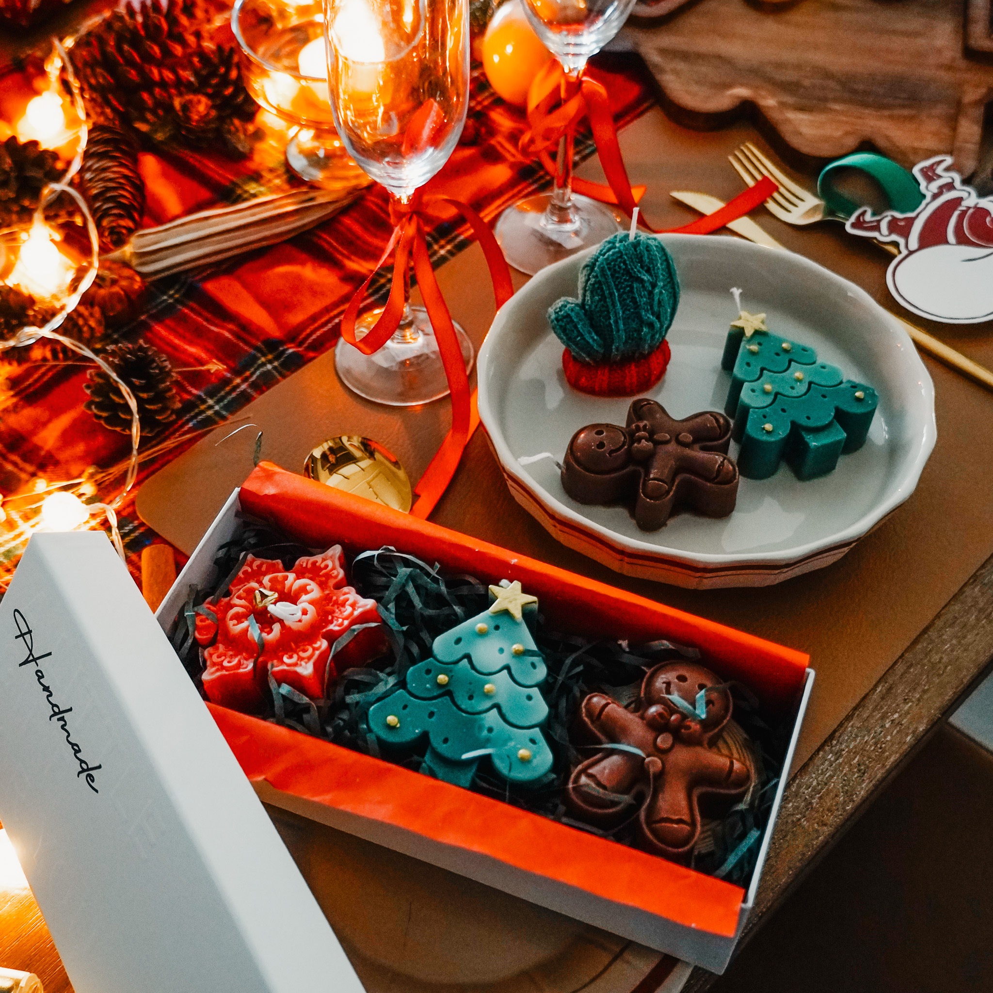 聖誕香薰蠟燭禮盒 共兩款