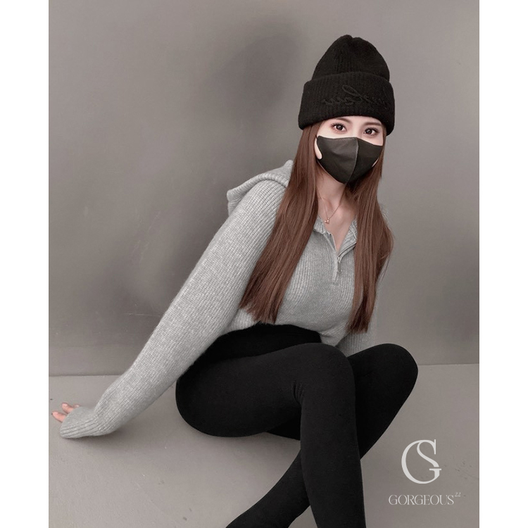 G3057 「高磅坑紋糯糯帽TEE」