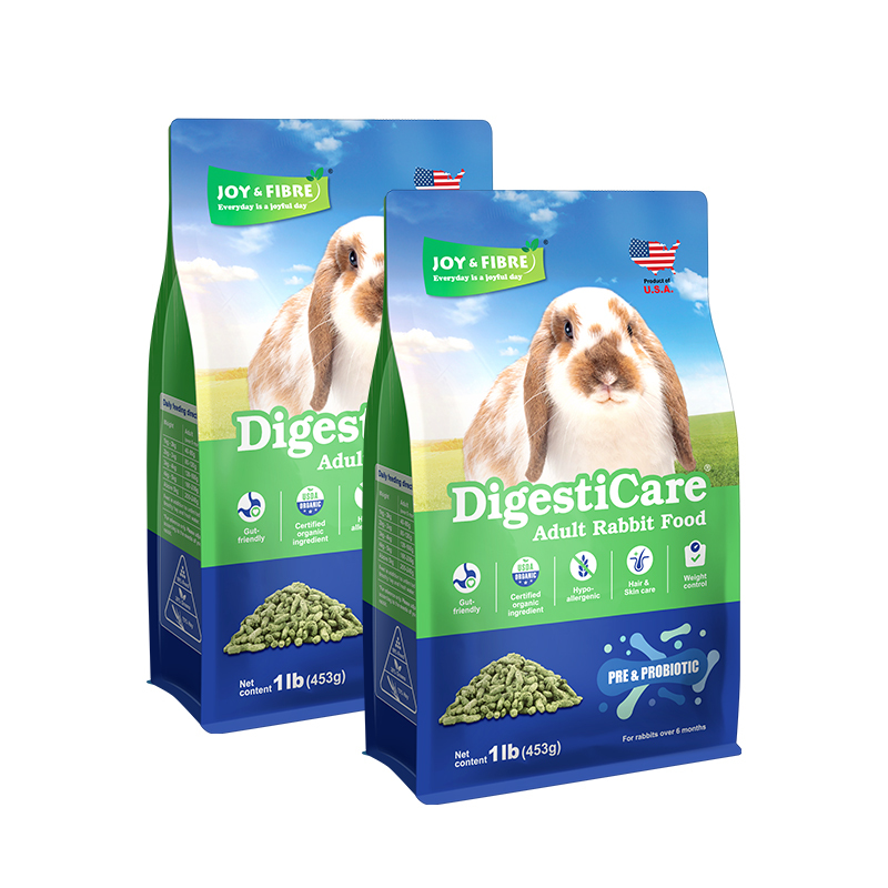 Joy & Fibre® 有機提摩西草護腸成兔糧 - 1lb x2包