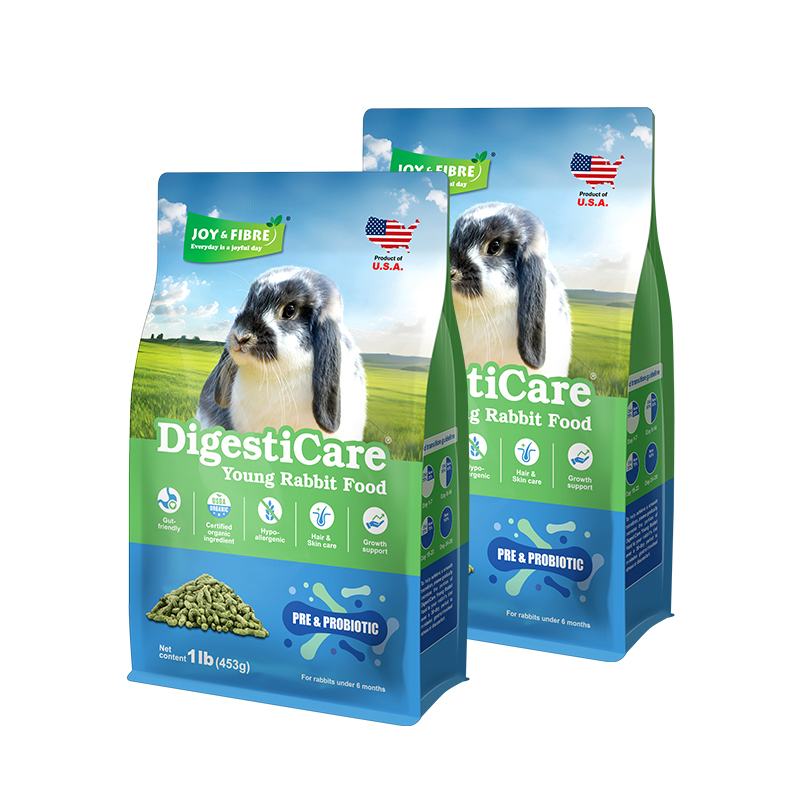 Joy & Fibre® 有機提摩西草護腸幼兔糧 - 1lb x2包