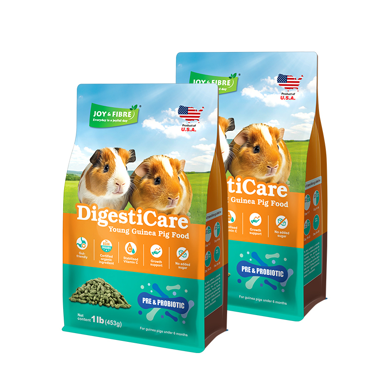 Joy & Fibre® 護腸幼年天竺鼠糧 - 1lb x2包