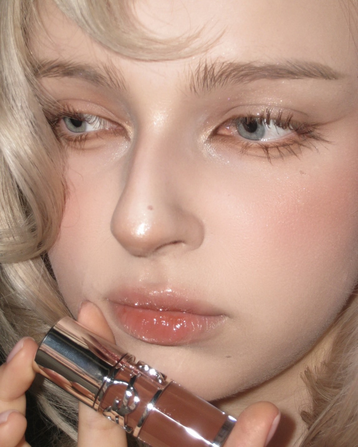 YSL 聖羅蘭 情挑誘光 嫩唇凍 口紅 加州陽光 05