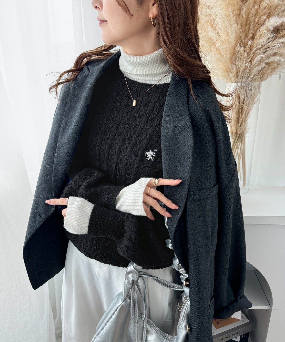 <超扯2.5折下殺>日本Classicalelf  JAVA 手工 寬鬆 針織 刺繡 6色