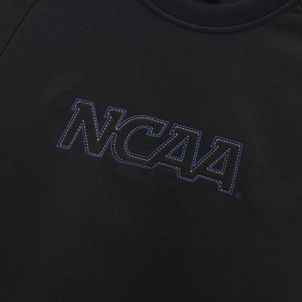 NCAA 大學T 黑色 拉克蘭 經典 大LOGO 長袖 女 7452100120