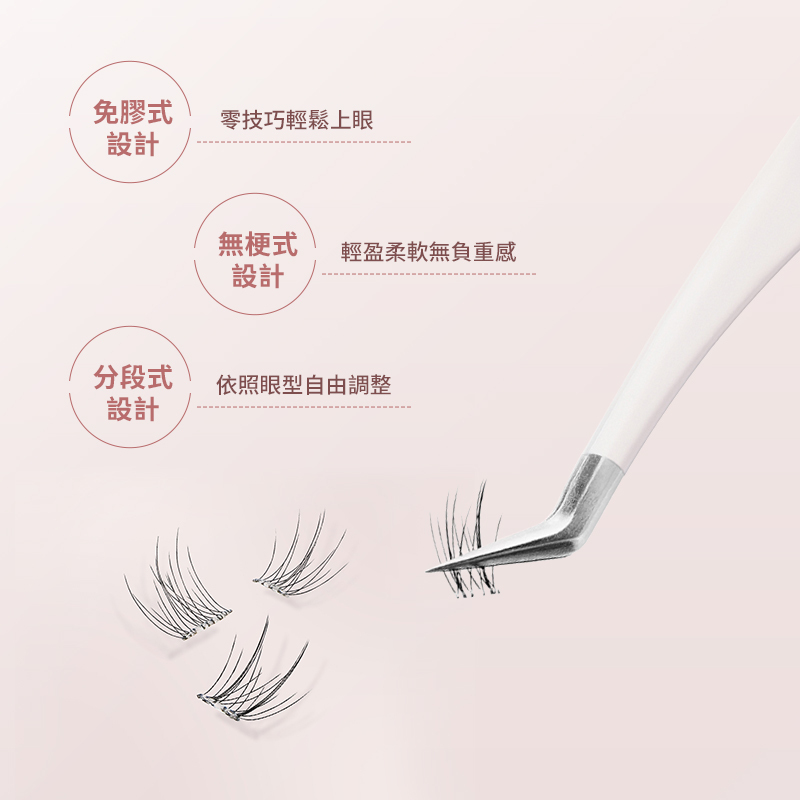 Solone 宛若天生免膠式假睫毛 36簇/盒 公司貨【AP084】