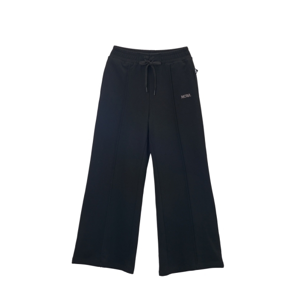 NCAA 長褲 黑色 綁繩 休閒 落地長褲 女 7452150120