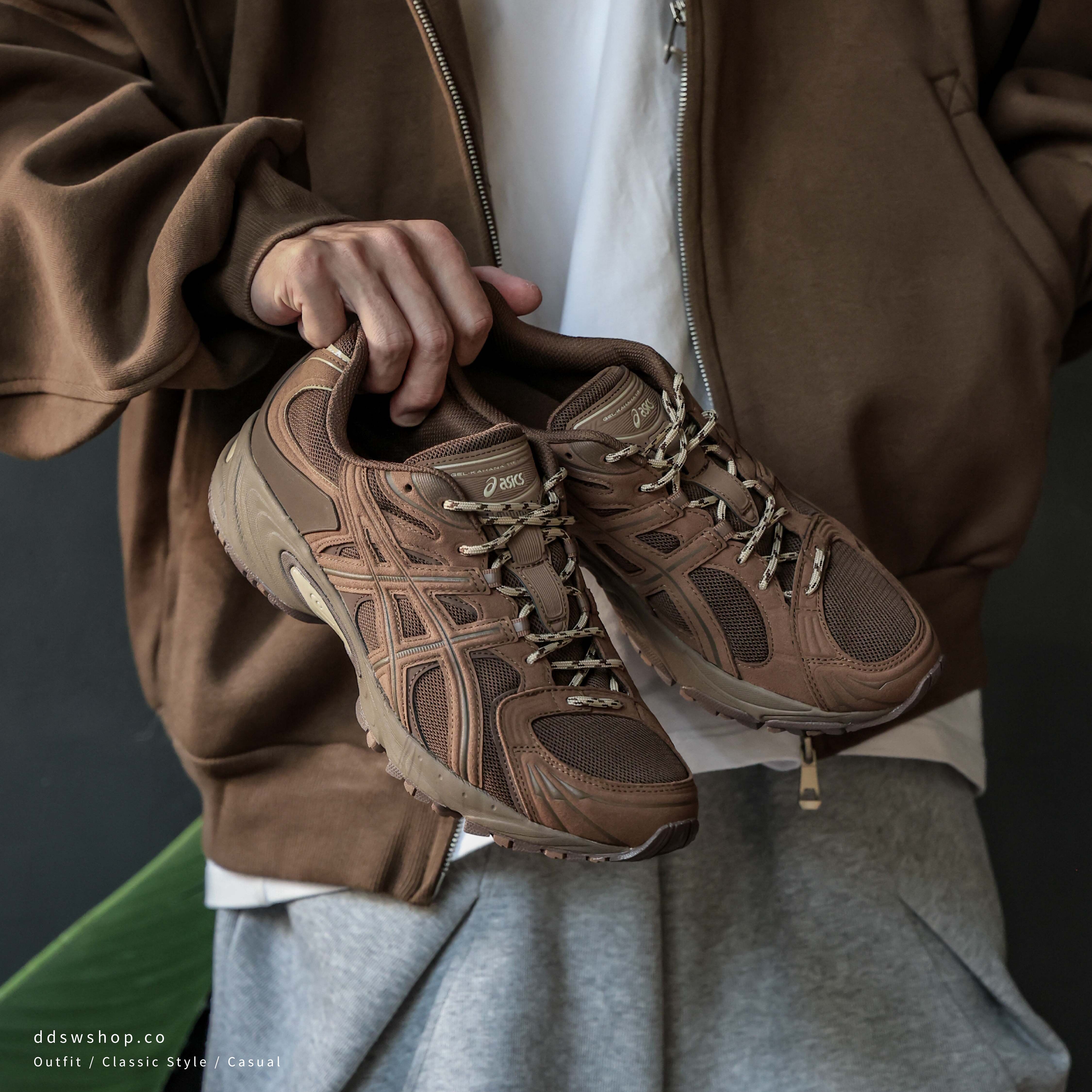 "代購" ASICS GEL-KAHANA TR NEXUS 大地色 深咖啡 復古 男鞋 1203B123-200