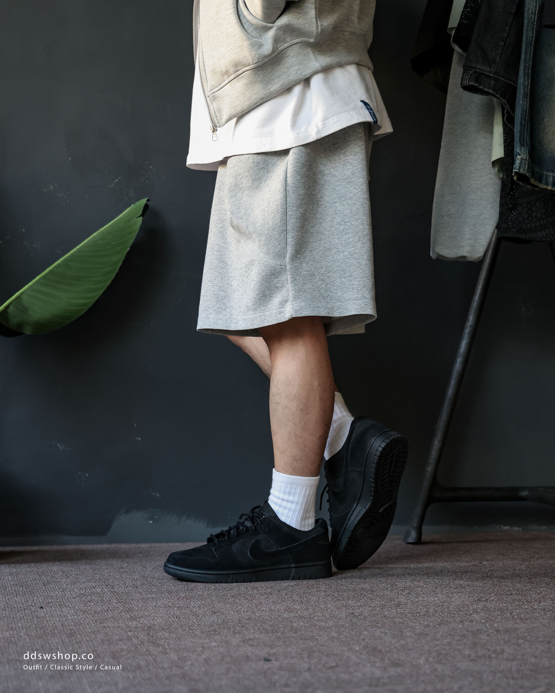 "代購" Nike Dunk Low SE Triple Black 黑色 復古麂皮 男女鞋 IB6651-001