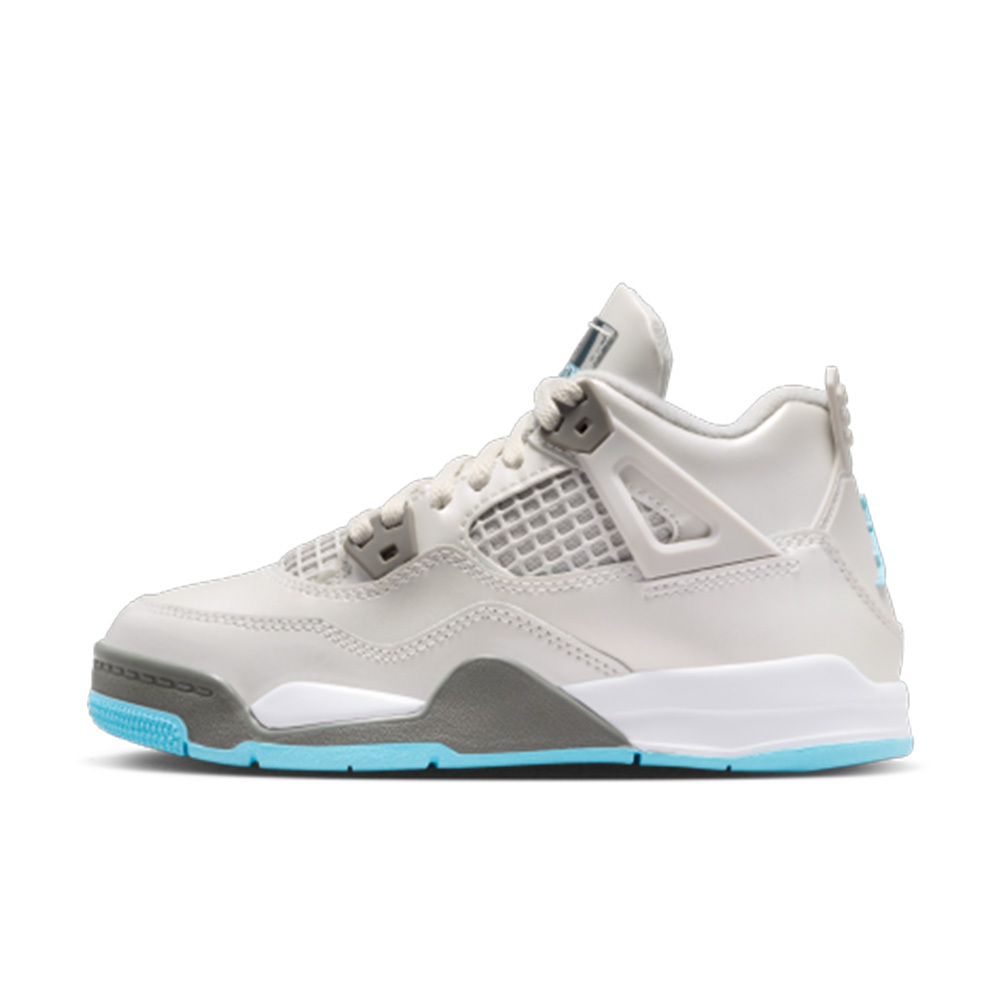 Nike Air Jordan 4 Retro Photon Dust Blue Chill (PS) 灰藍 HV4682-014