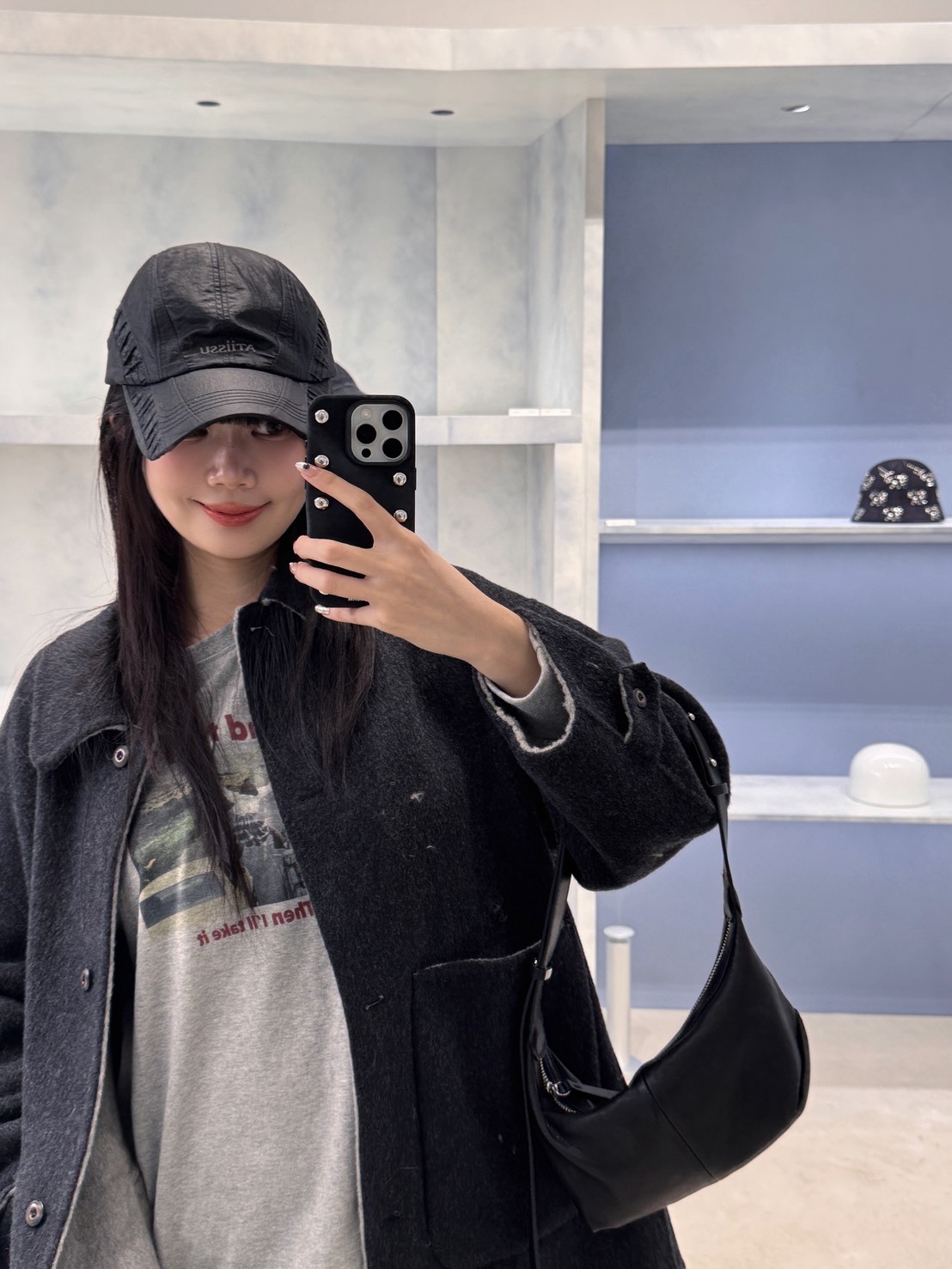 ATIISSU Lineaire 側邊抓皺 棒球帽 三色