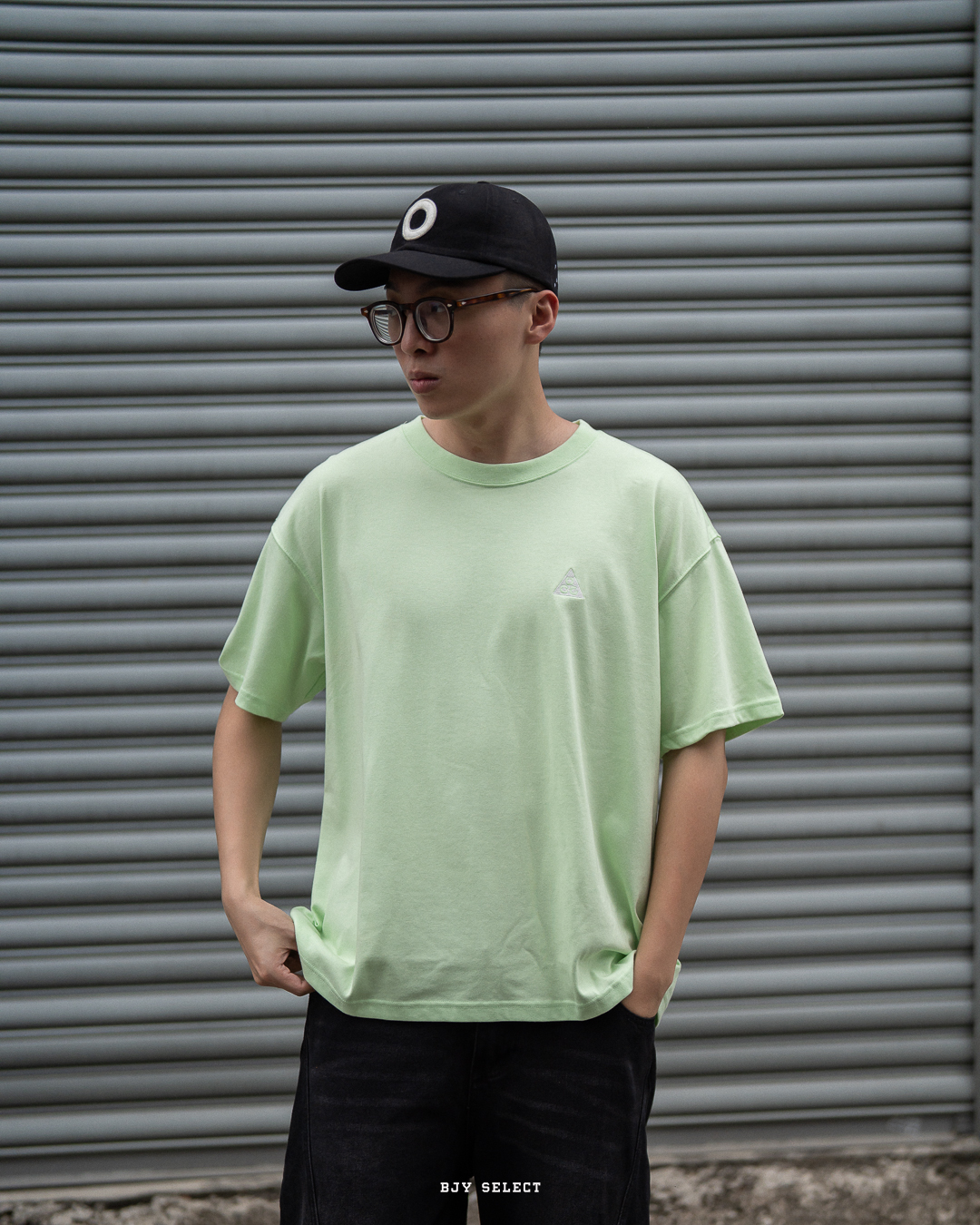 #現貨 NIKE ACG LOGO TEE 刺繡小LOGO 橘色 DJ3643-885 橘  376 橘 376 淺綠