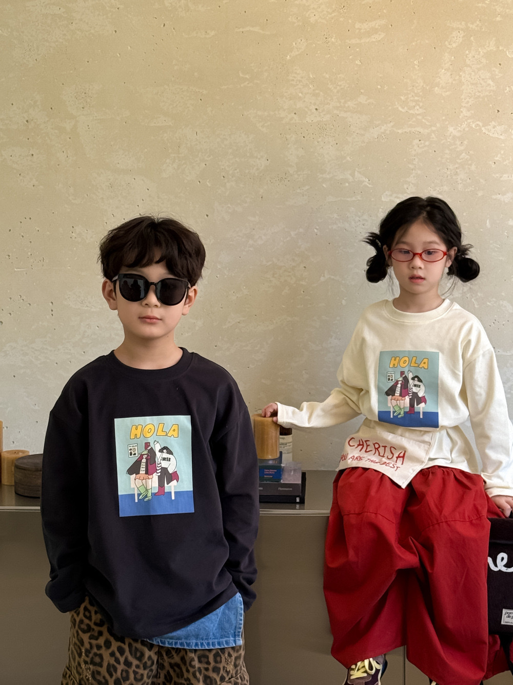 hola方形小圖上衣